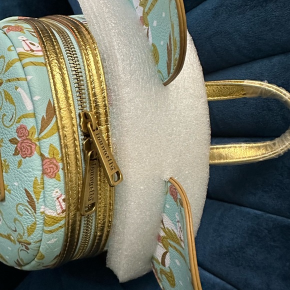 The Main Attraction Prince Charming edition, Loungefly backpack, ears and Mickey - Picture 3 of 11